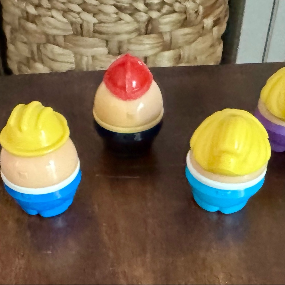 Little Tikes Chunky Little People Figures Toddle Tots Lot of 7 Vintage 1990 - Picture 4 of 4